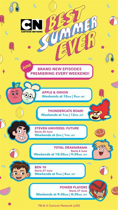 Cartoon Network (Southeast Asia) Program Schedule .